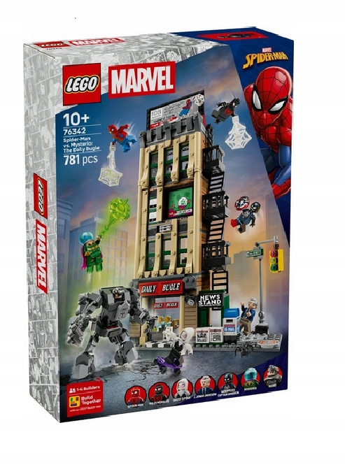 Lego 76342 Heroes Marvel Spider-Man Proti Mysteriovi Redakce Daily Bugle