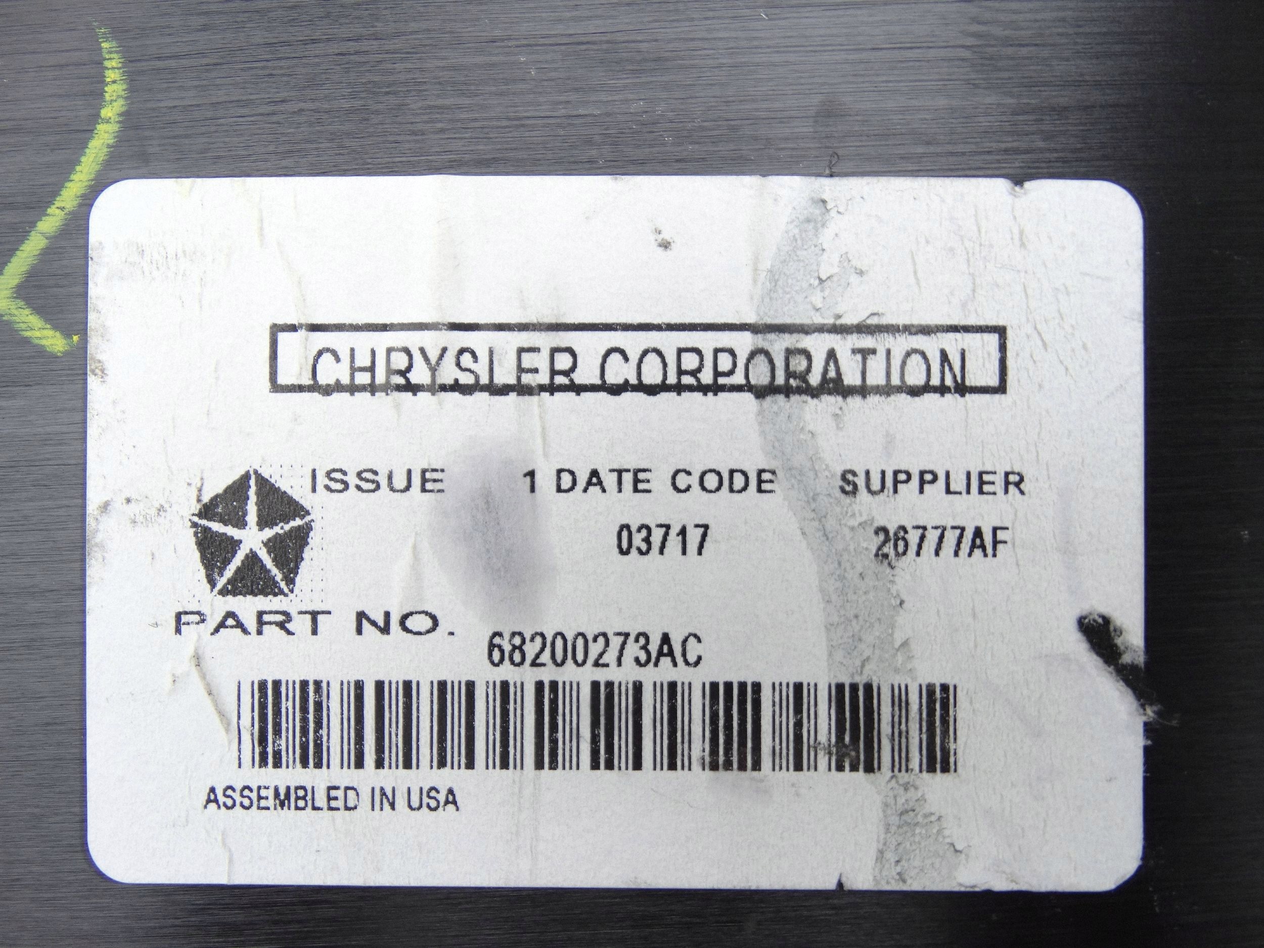 Verstärker audio Jeep Cherokee V KL 05091999AC