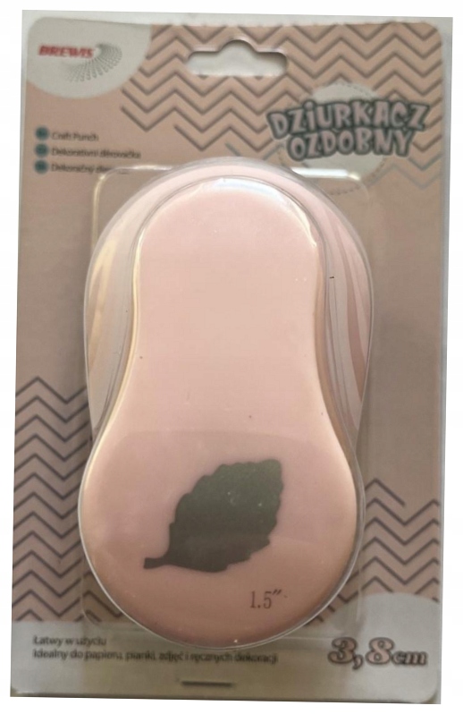 Dziurkacz ozdobny Liść 3.8cm