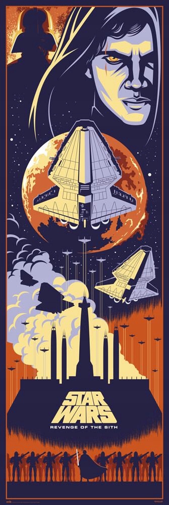 

Plakat Star Wars Episode III Zemsta Sithów 53x158