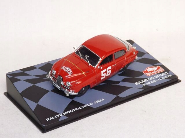 Saab 96 Sport Moss/Wirth Rmc 1964 1:43 Altaya