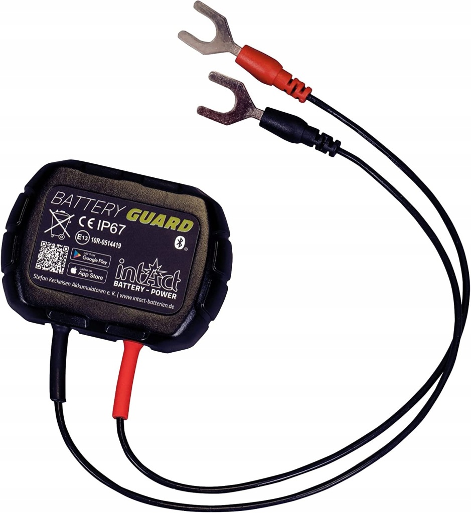 Monitor akumulatora 12V Bluetooth tester napięcia aplikacja intAct