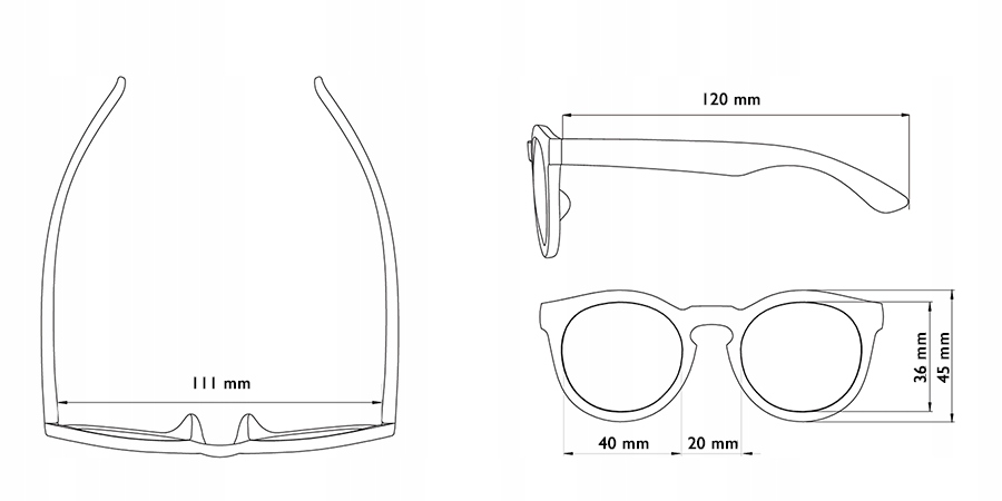 Okulary Przeciwsłoneczne Dziecięce Real Shades Chill - Tortoise Fashion 4+ Marka inna