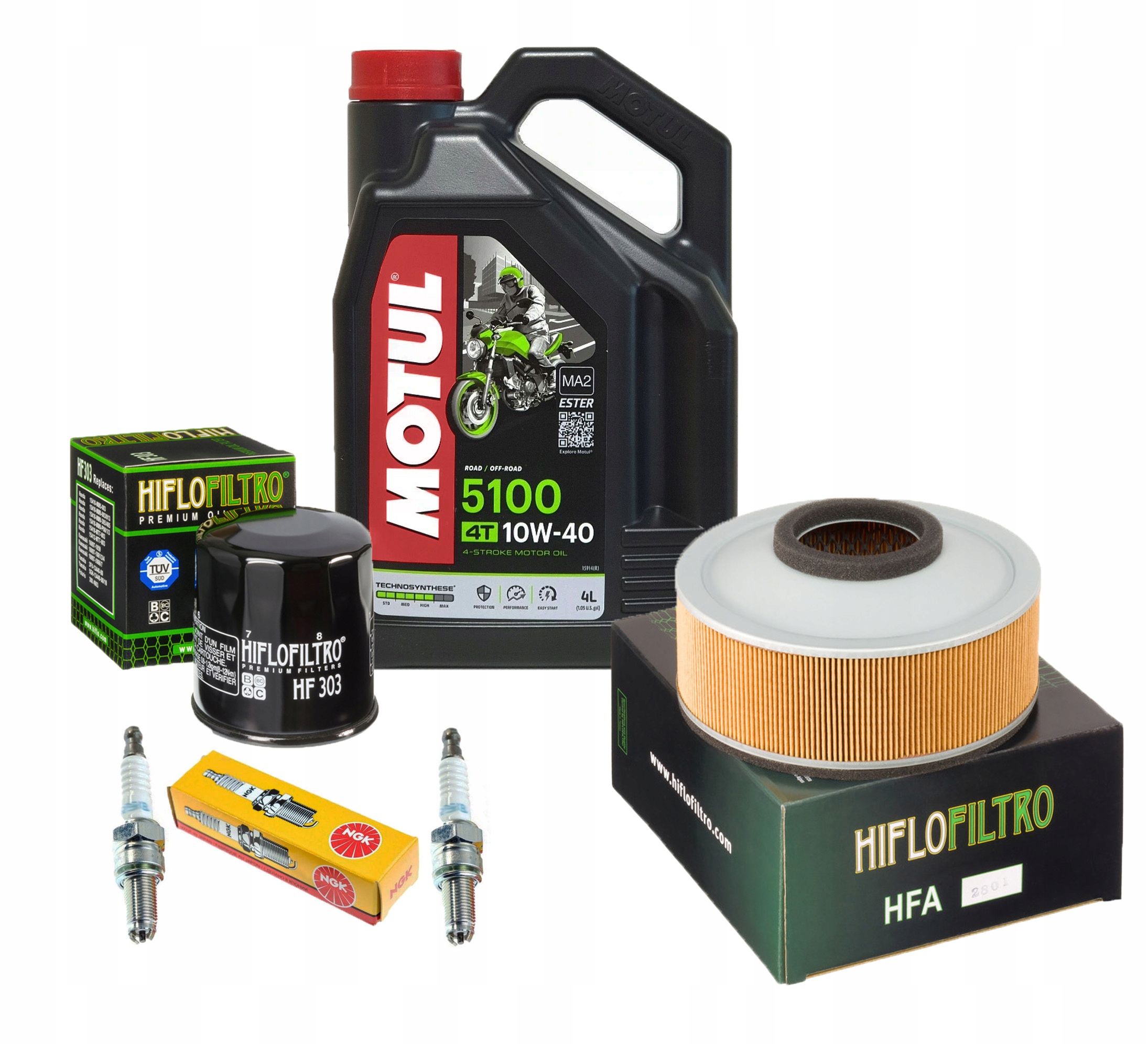 Olej Motul KAWASAKI VN 800 B Classic Filtr Świece