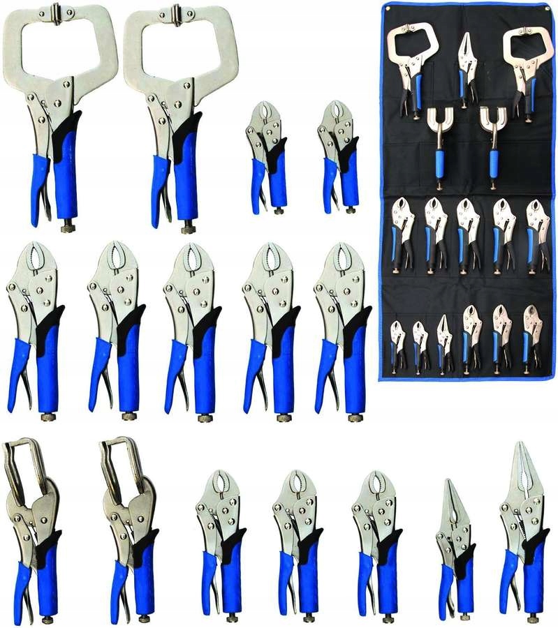 B.4495 Kleště na karoserii, 16 ks