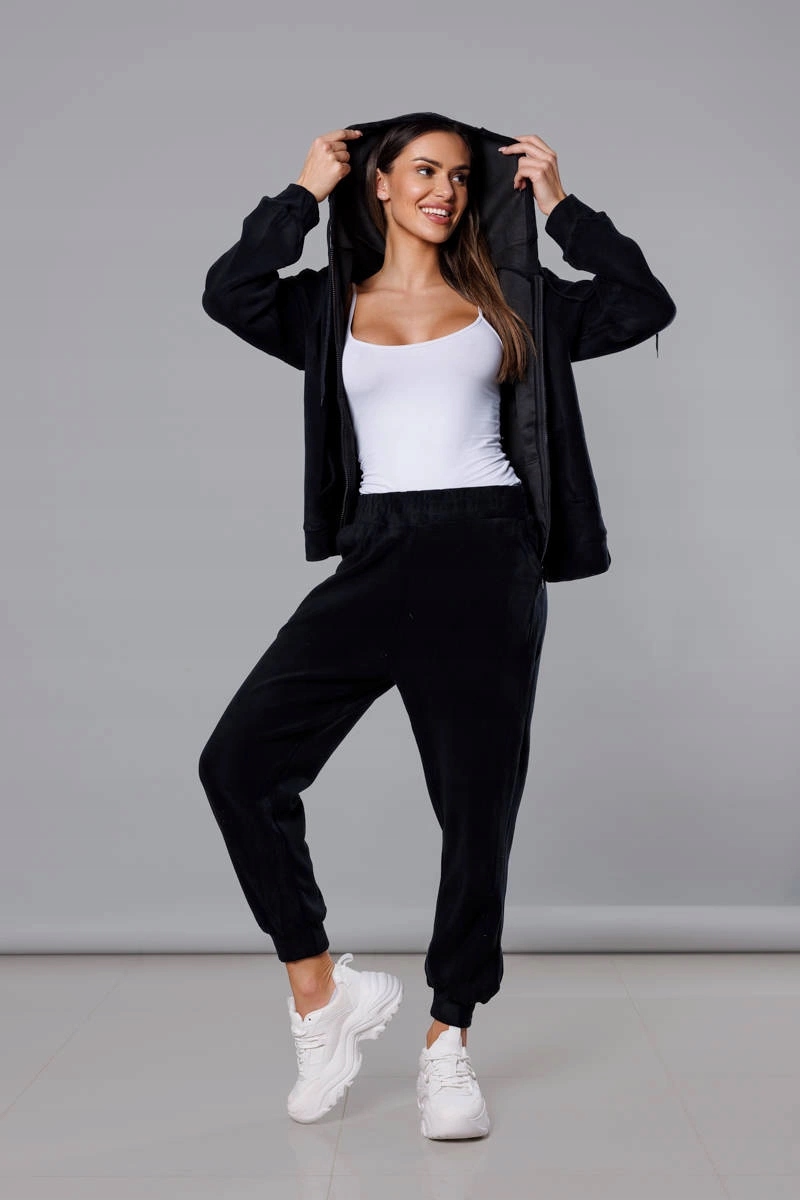 Tepláková Souprava Polar YP-1024 Černá M/L