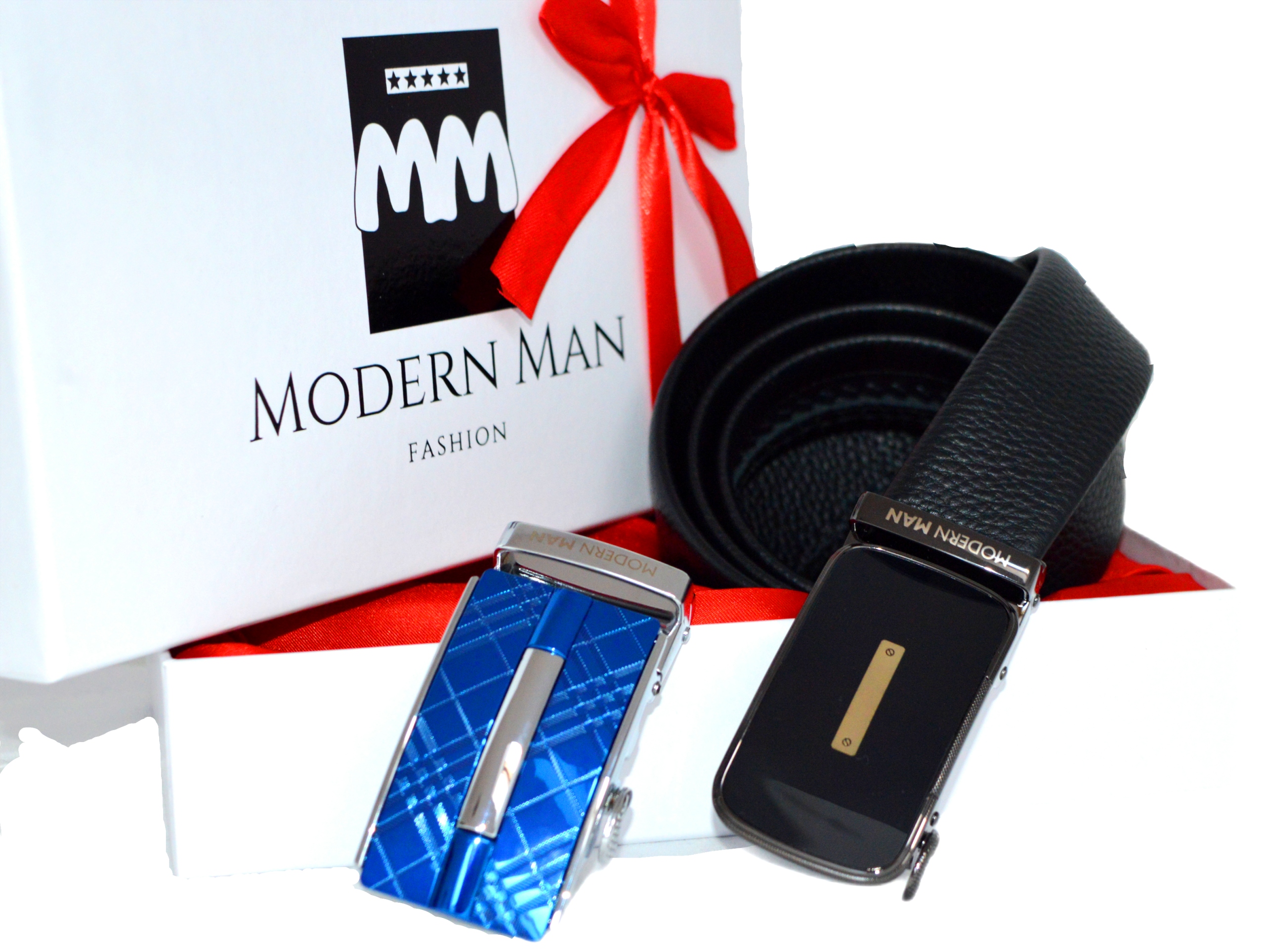 

Zestaw Prezentowy Modern Man Pasek 2 Klamry Męski