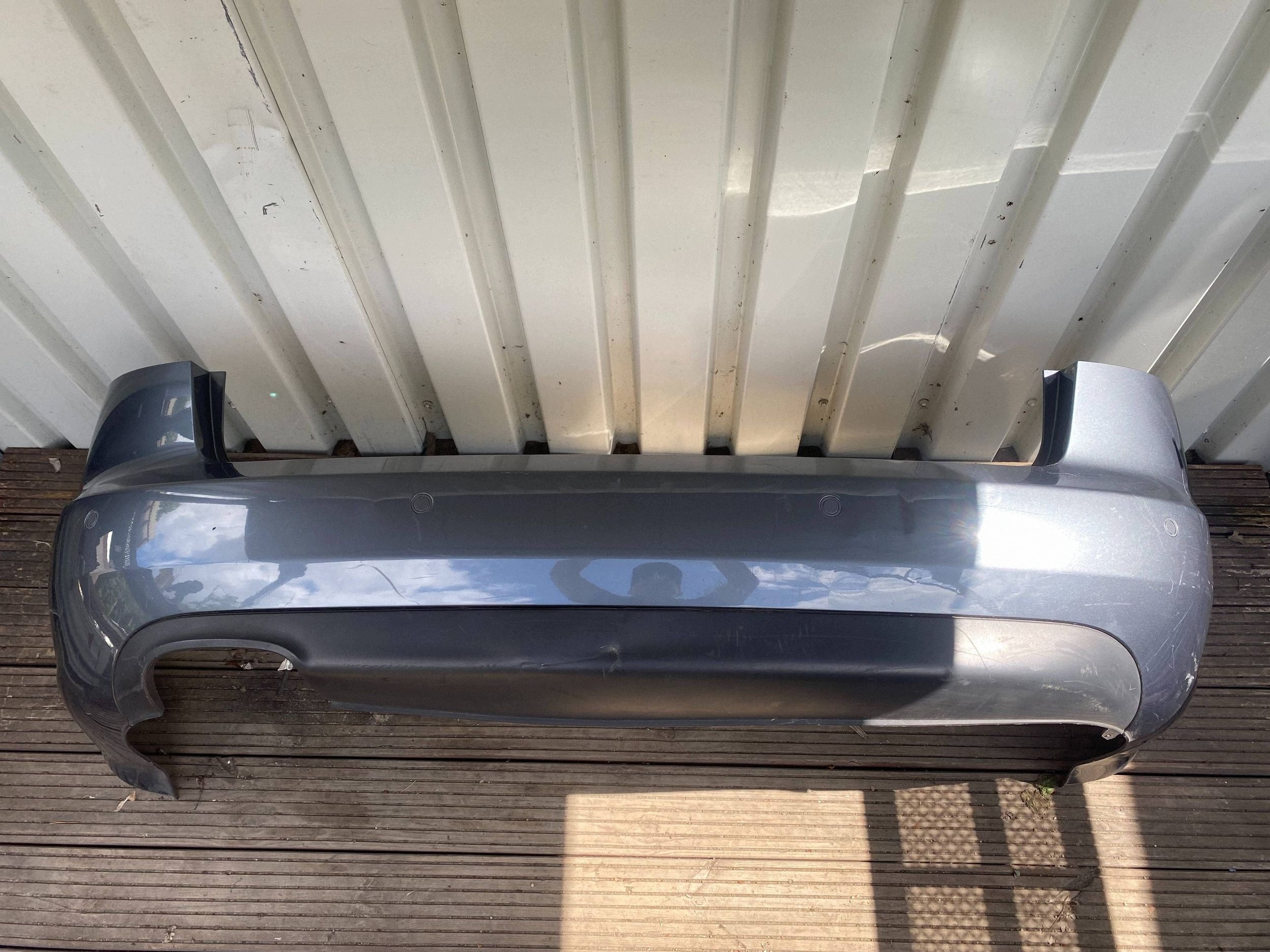 AUDI A4 B7 KOMBI complete bumper rear part rear PDC LX7Z
