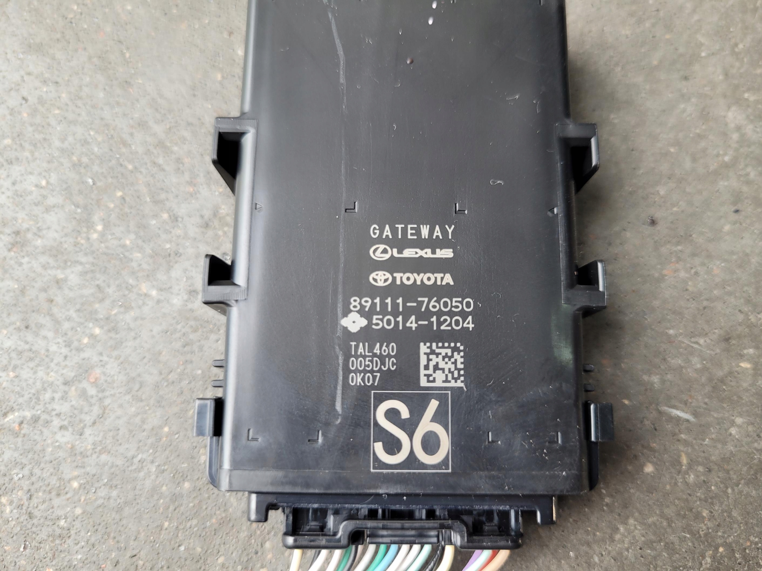 module control unit GATEWAY 89111-76050 LEXUS ES VII 7 300 H 2.5 HYBRID
