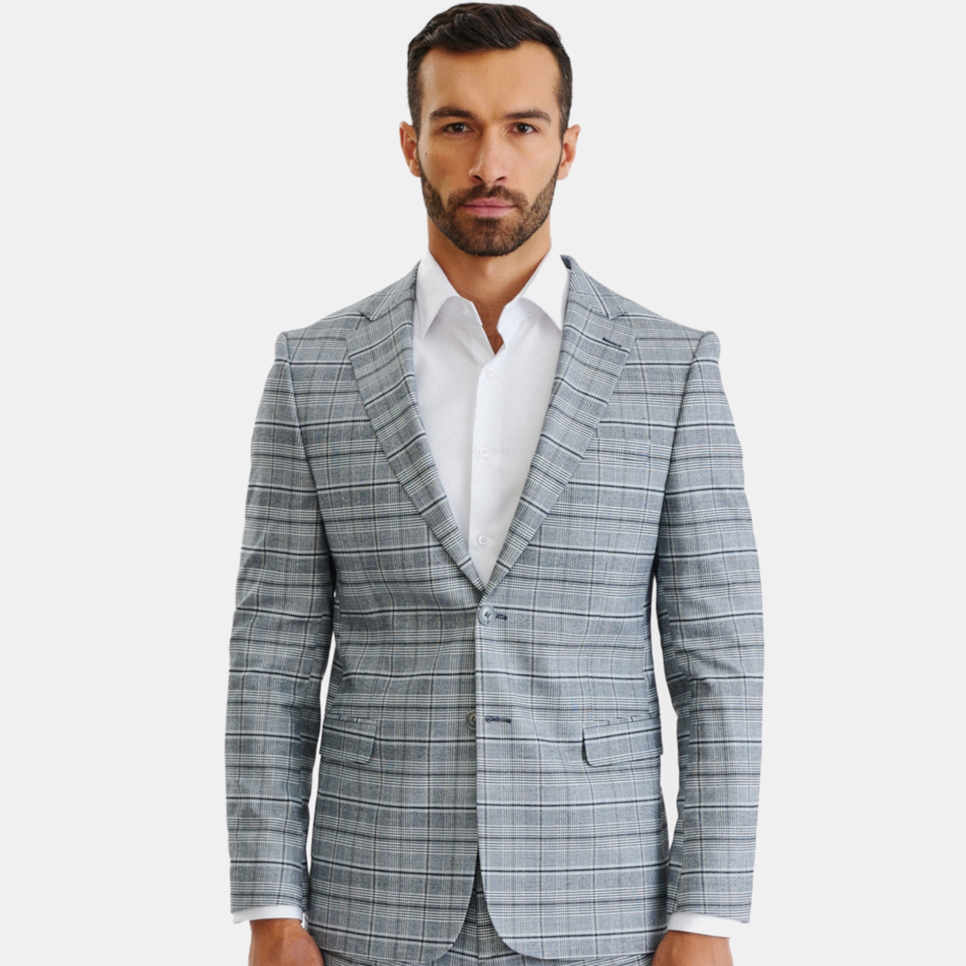 Šedá sako obleková bunda Pako Lorente 176/60