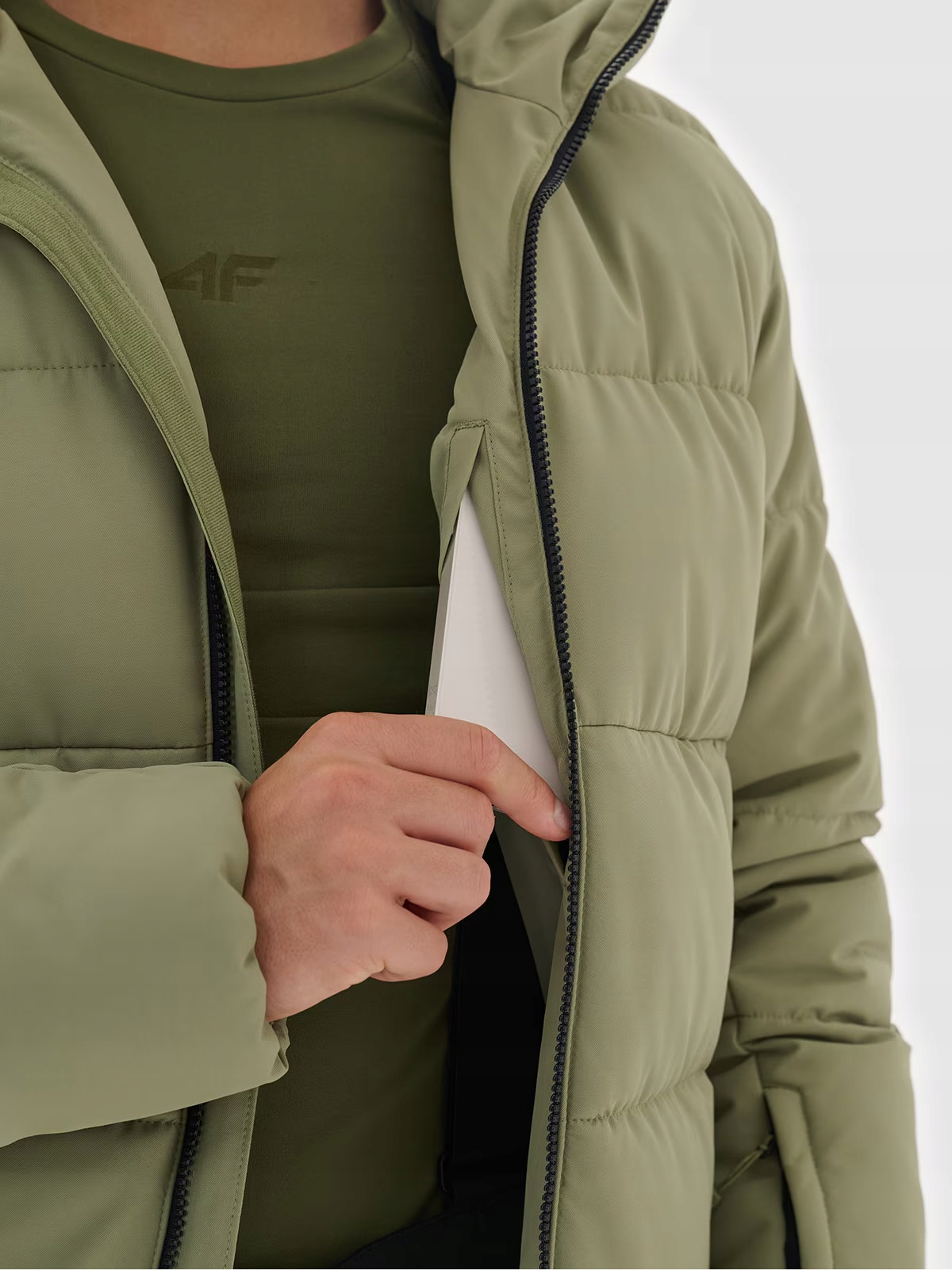 KURTKA ZIMOWA MĘSKA NARCIARSKA 4F XXL TTJAM580 AW24 Linia regular