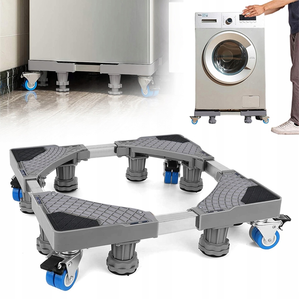 Podstawa do Pralki, do Lodówki, Regulowana Podstawa do Suszarki (42-66 cm)