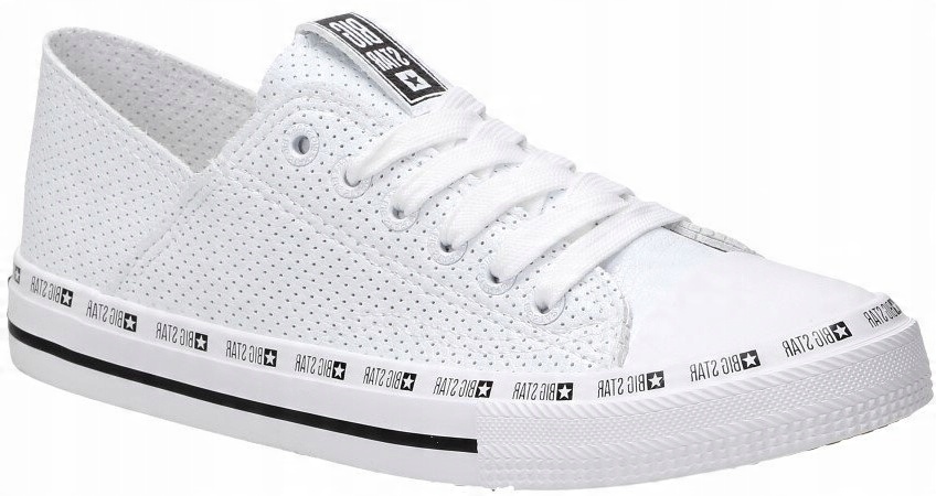 

Big Star Tenisówki Damskie Eko Skóra Białe R39