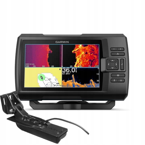 Echosonda Garmin Striker Vivid 7sv z przetwornikiem GT52HW-TM
