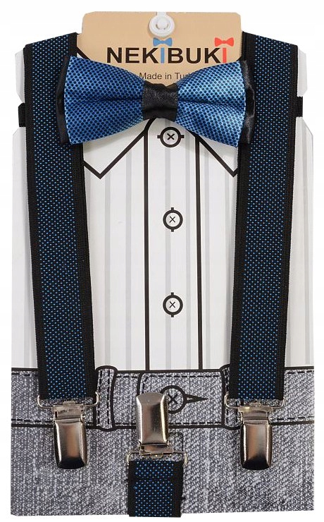 

Szelki I Mucha Do Spodni Komplet Zestaw J888C