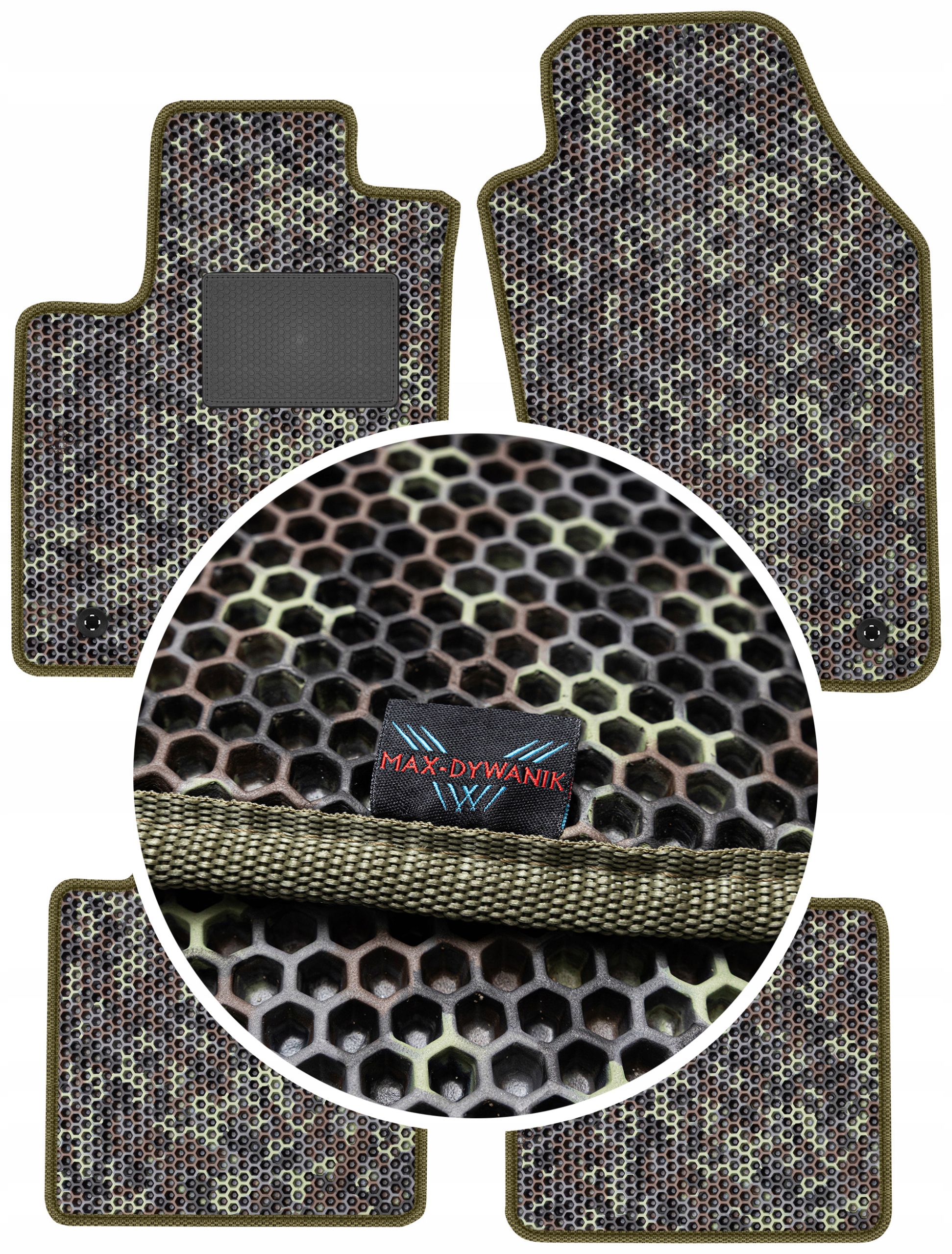 Lancia Ypsilon III 2011 Gumové rohože Eva Moro