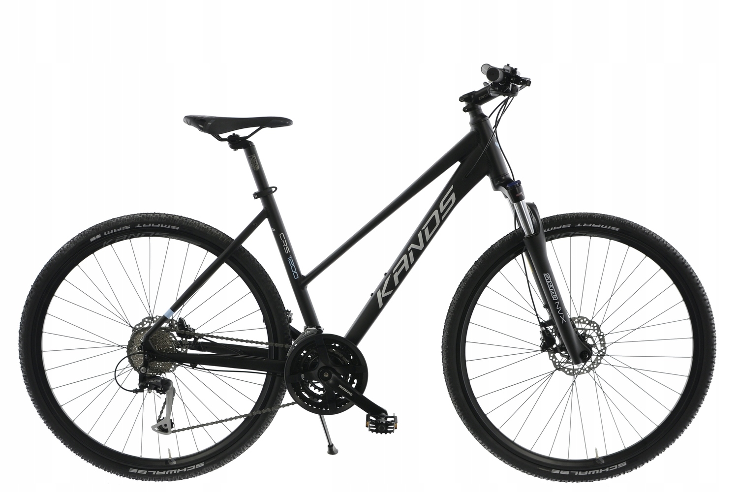 Rower Kands Crossowy 28 Crs 1200 r19' cza-błę Alivio Hydraulika r25D