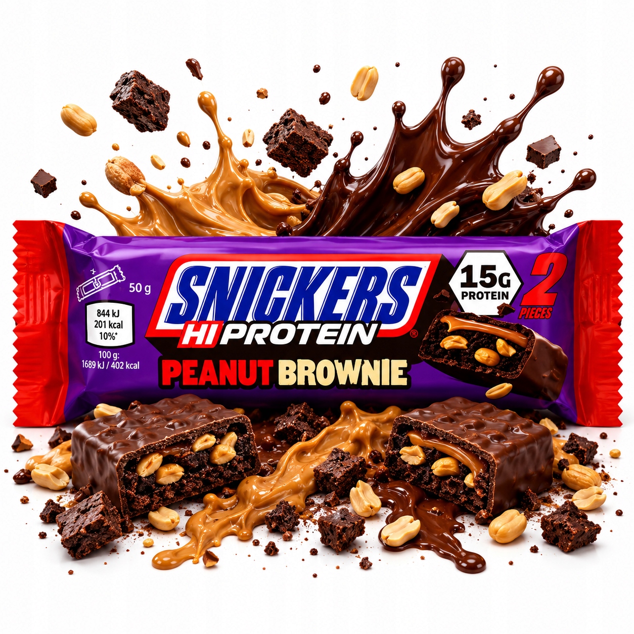 Mars Snickers Hi Protein Bar proteinová tyčinka s bílkovinami