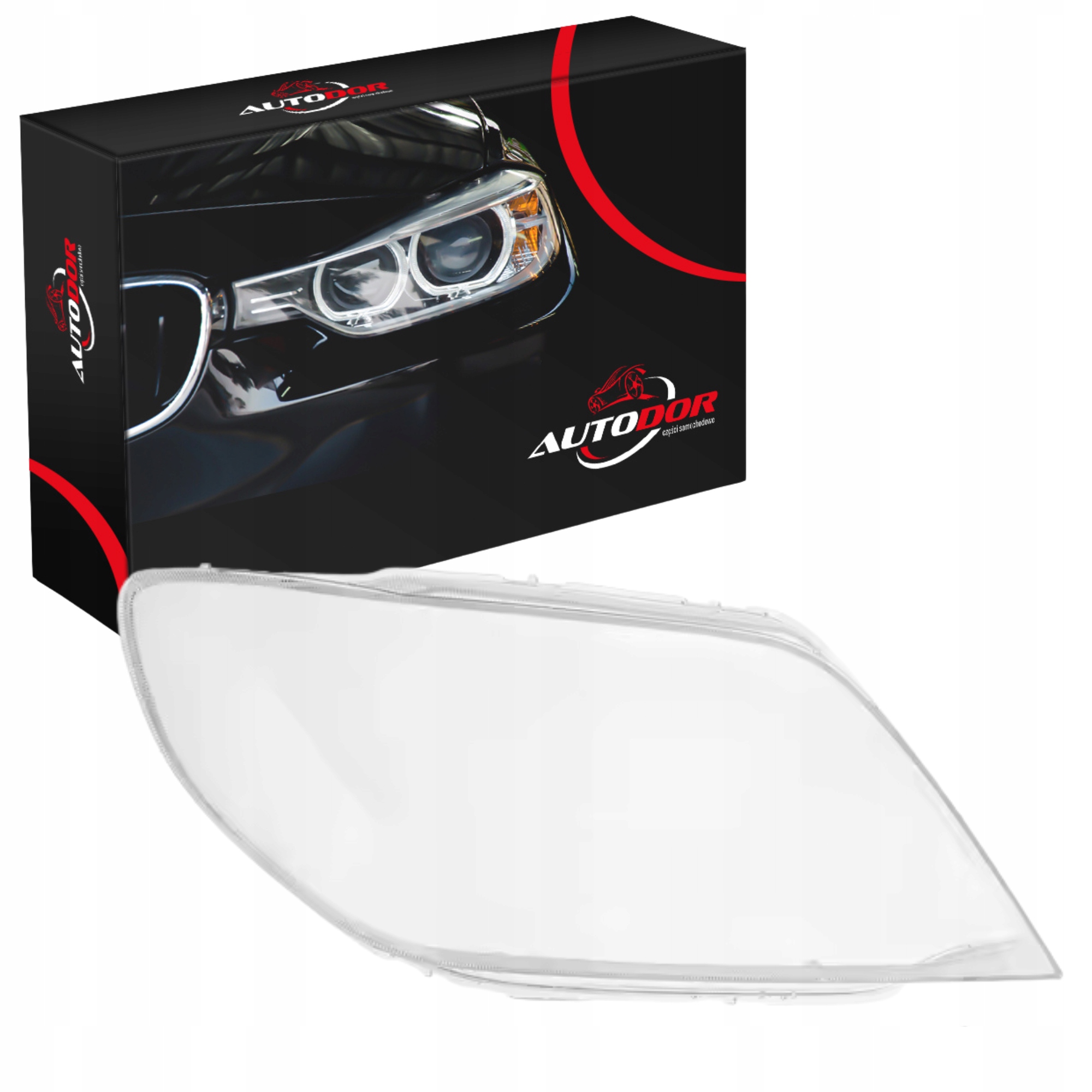 Mitsubishi Outlander 2004-2006 Stínítko Sklo Světlometu Předního Světla Pravé