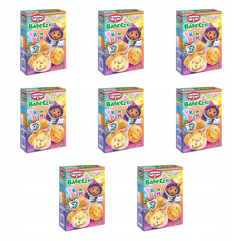 Dr. Oetker Konfetové košíčky Gabi 300 g X8
