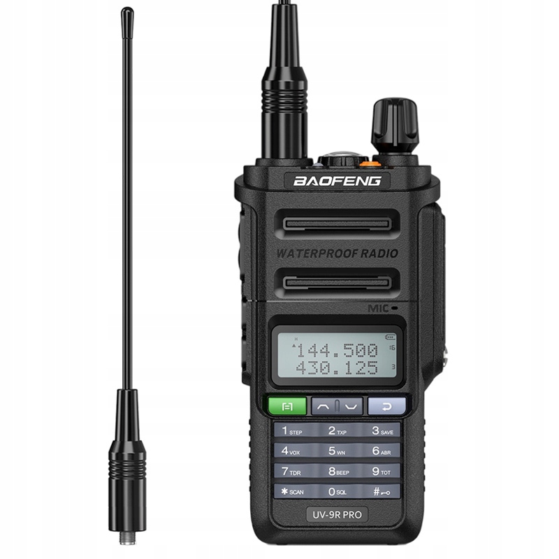 BAOFENG UV-9R PRO KRÓTKOFALÓWKA RADIOTELEFON USB WALKIE TALKIE Kod producenta Baofeng UV-9R Pro