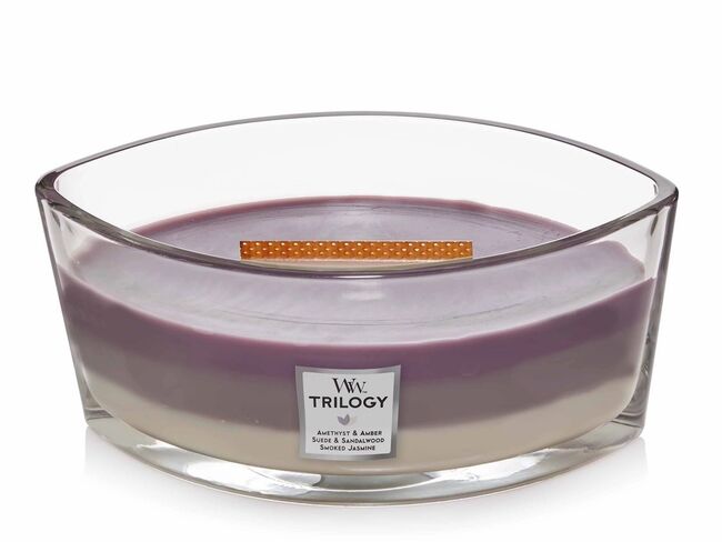 WoodWick Trilogy svíčka loď Amethyst Sky 453.6 g