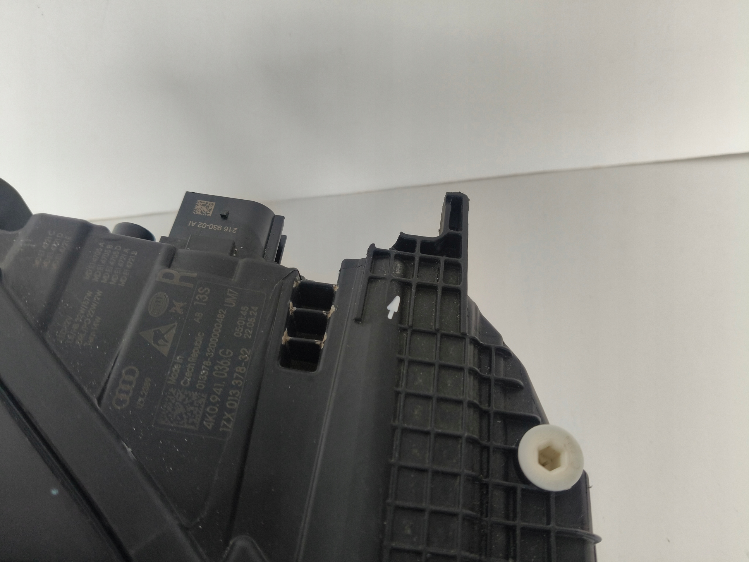Licht rechts REFLEKTOR AUDI A6 C8 4K 4K0 18- FULL LED MATRIX SHADOW BLACK