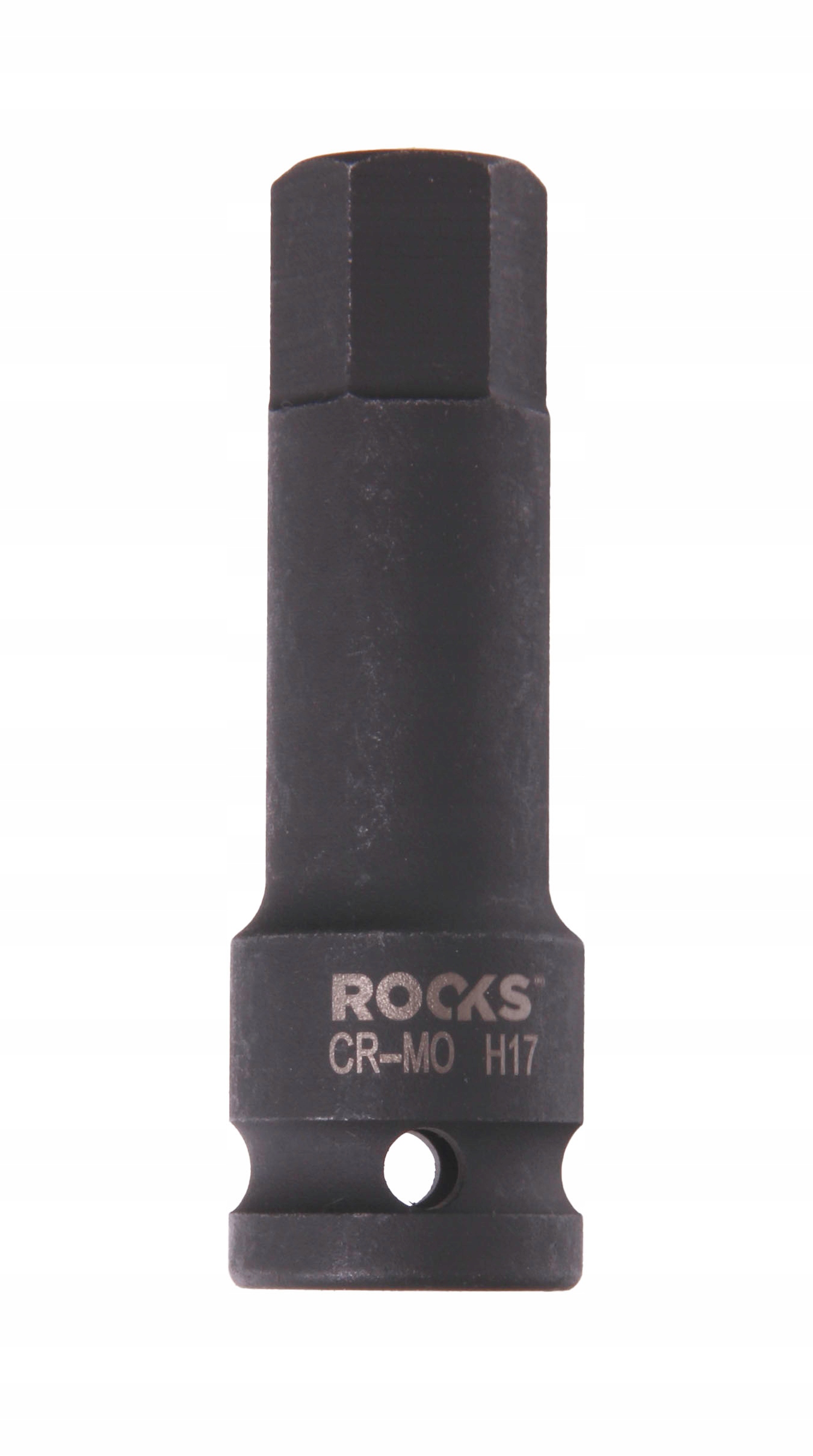 Rooks Klucz trzpieniowy udarowy 1/2'' Hex 17, 75 mm, CrV50Bv30/S2