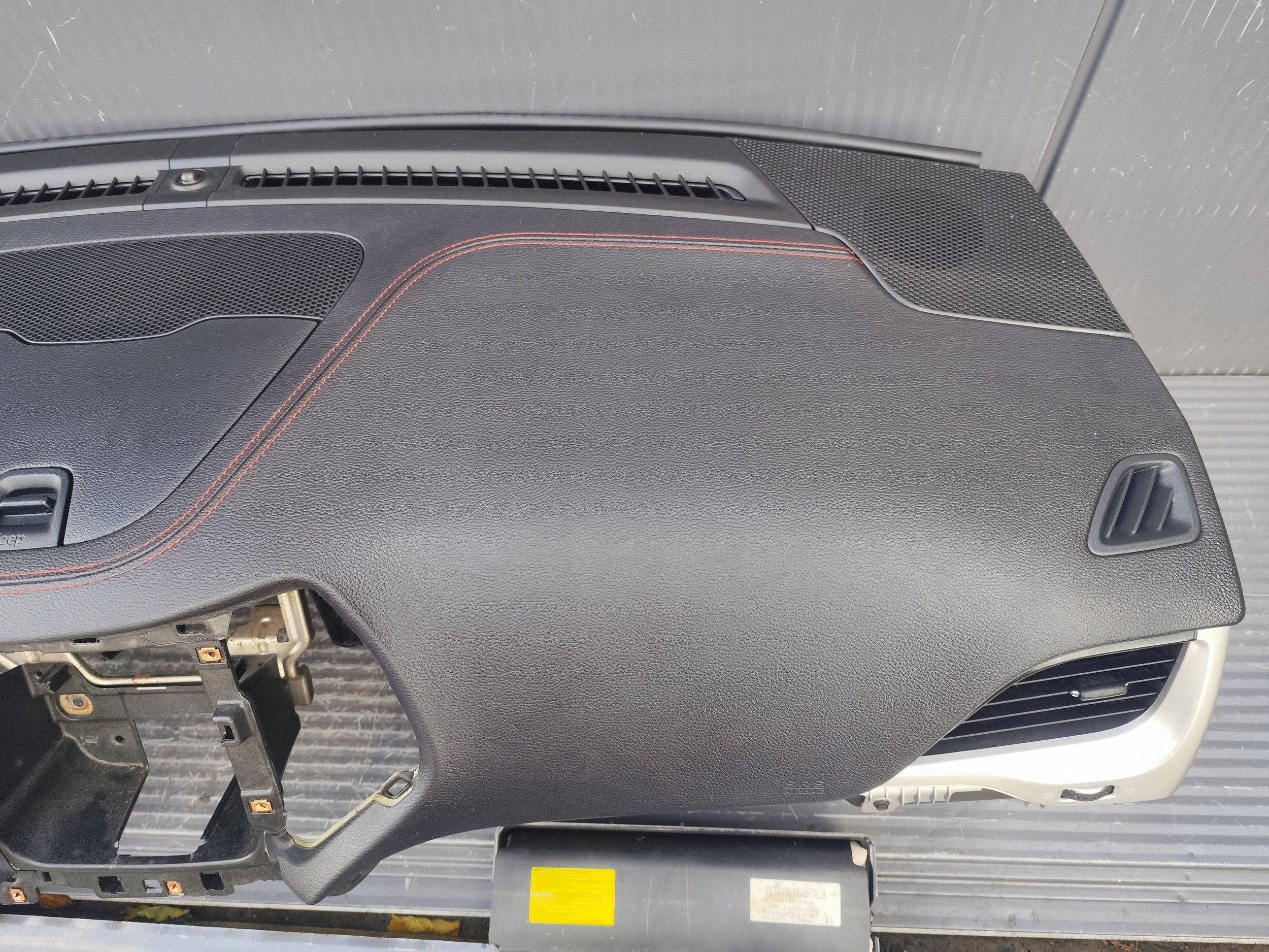 JEEP CHEROKEE KL TRAILHAWK leder NIC konsole airbag gurten KOMPLET ausbau