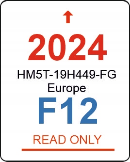 Karta Ford SYNC2 F12 Europa 2024 – Nová mapa Sd Kuga Mondeo Focus C-Max