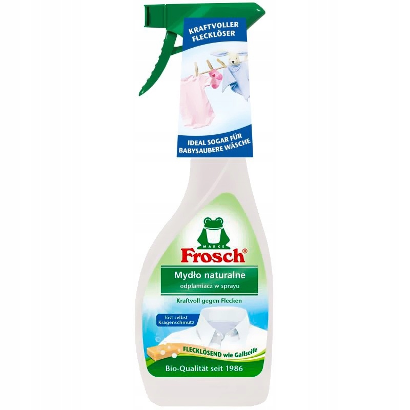 

Frosch Odplamiacz Mydło Naturalne Spray 0,5L