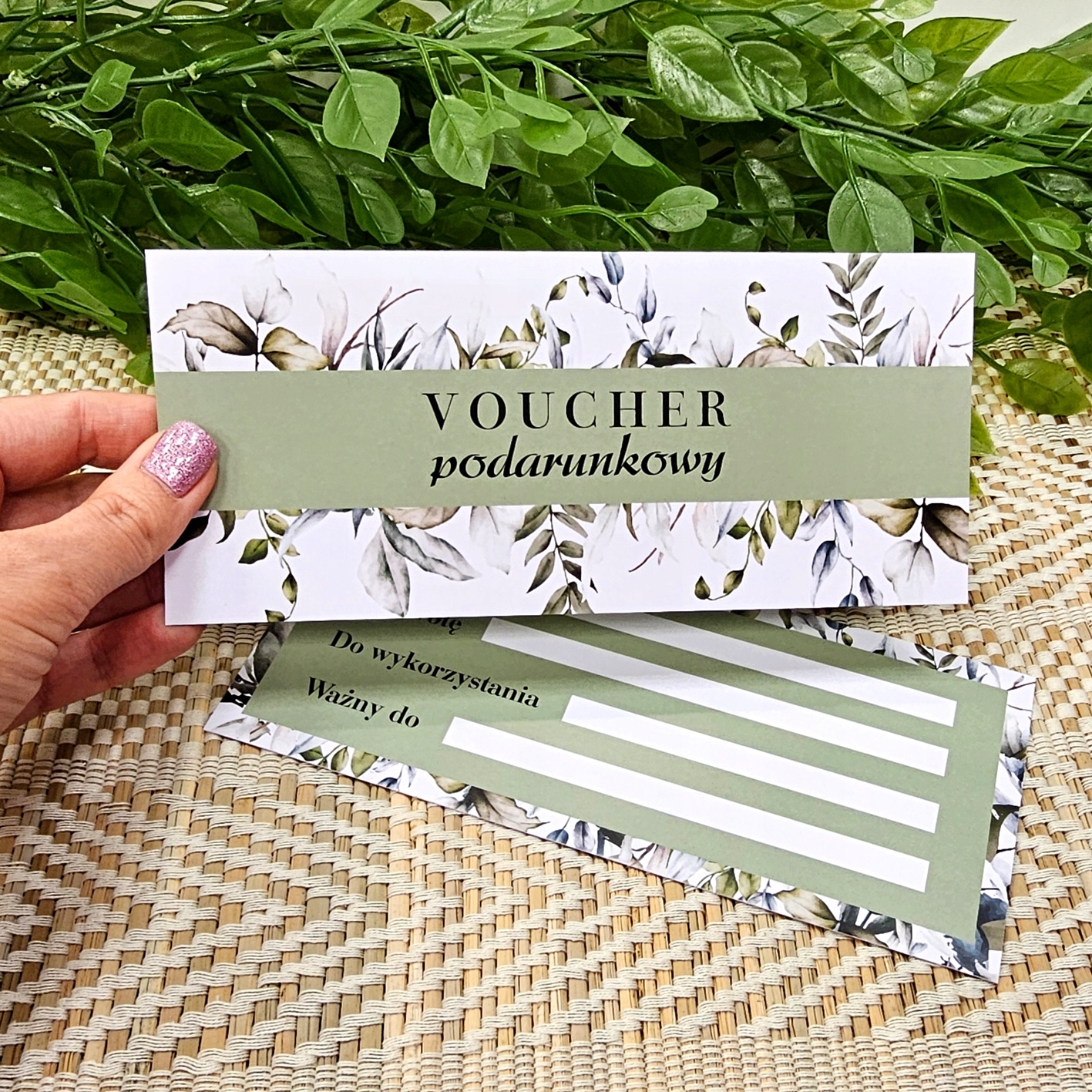 Elegantní dárkový poukaz, firemní dárek, 50 kusů