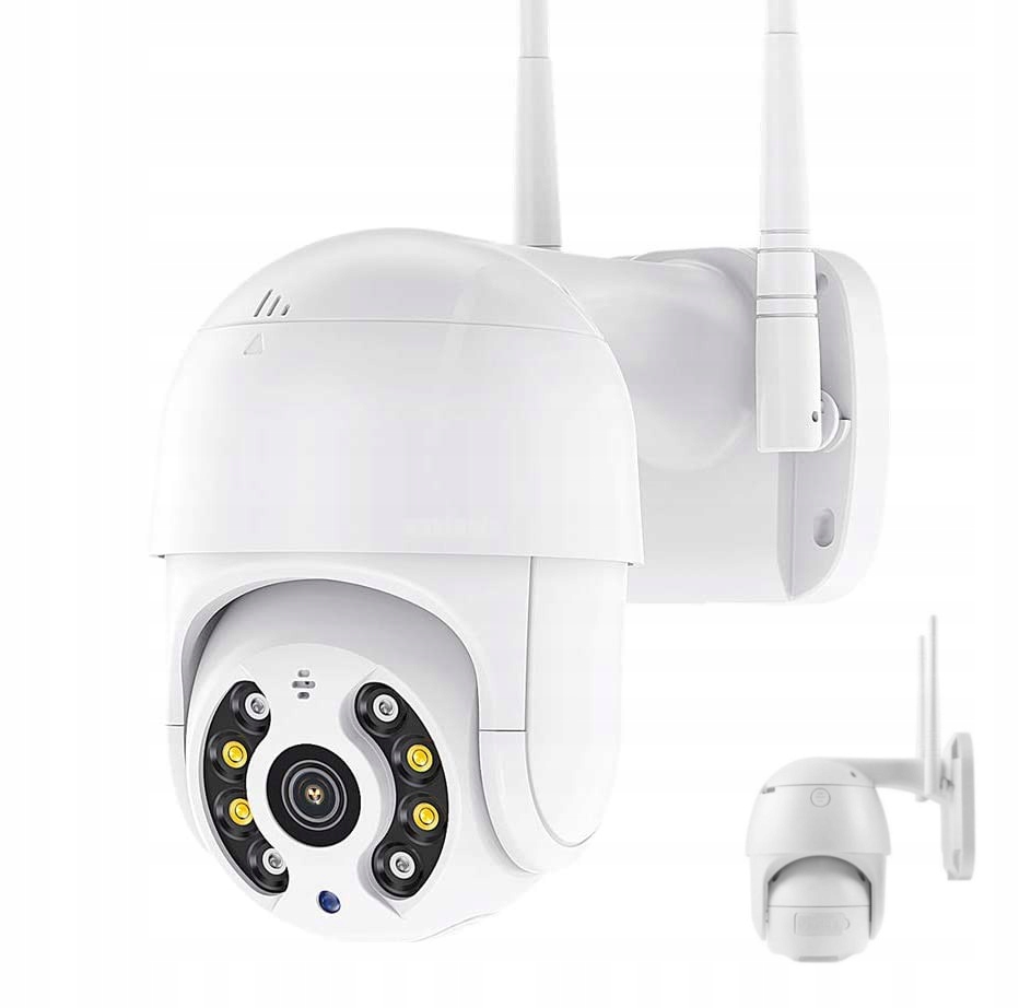 OBROTOWA KAMERA ZEWNĘTRZNA KOPUŁOWA WIFI ZOOM 4X