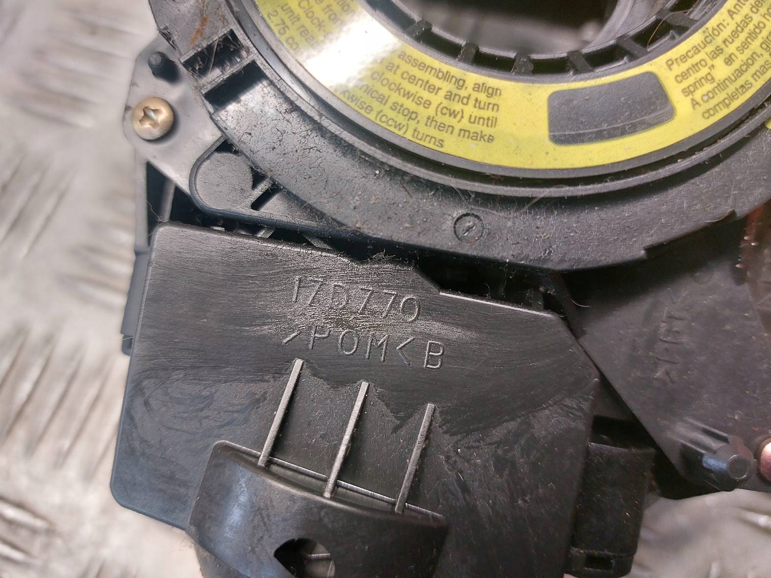 MANETKA DEVIO LUCI TERGICRISTALLO TERGI VOLVO S40 II 17D776 17D770