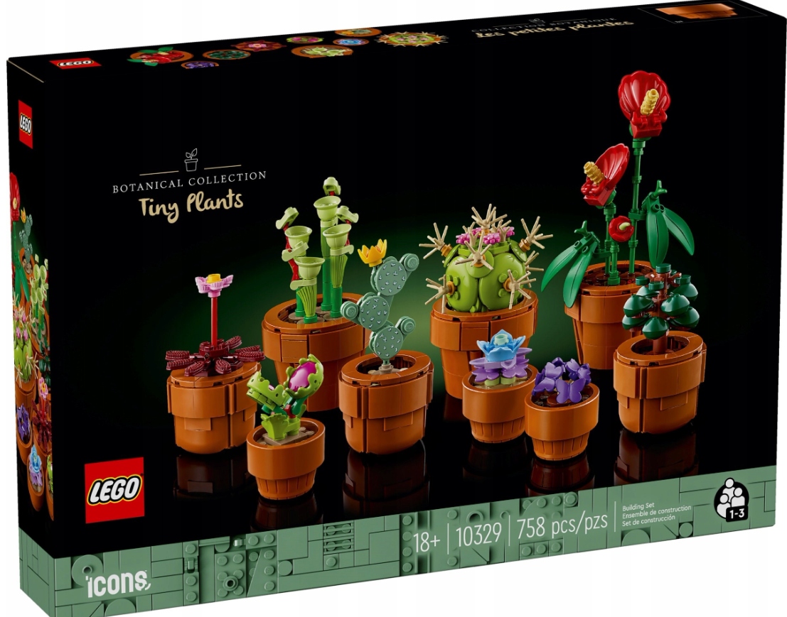 LEGO Icons 10329 Małe roślinki