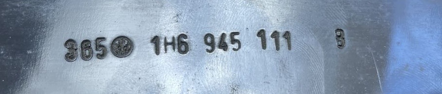 VW GOLF III 3 92-97 light rear part rear left DYMIONA 1H6945111B