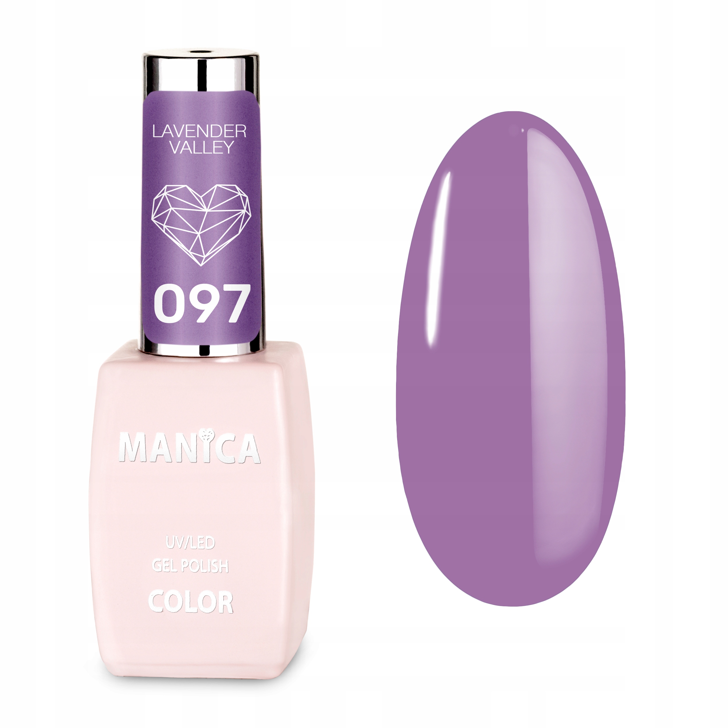 

Manica Lakier hybrydowy Lavender Valley 097 10ml