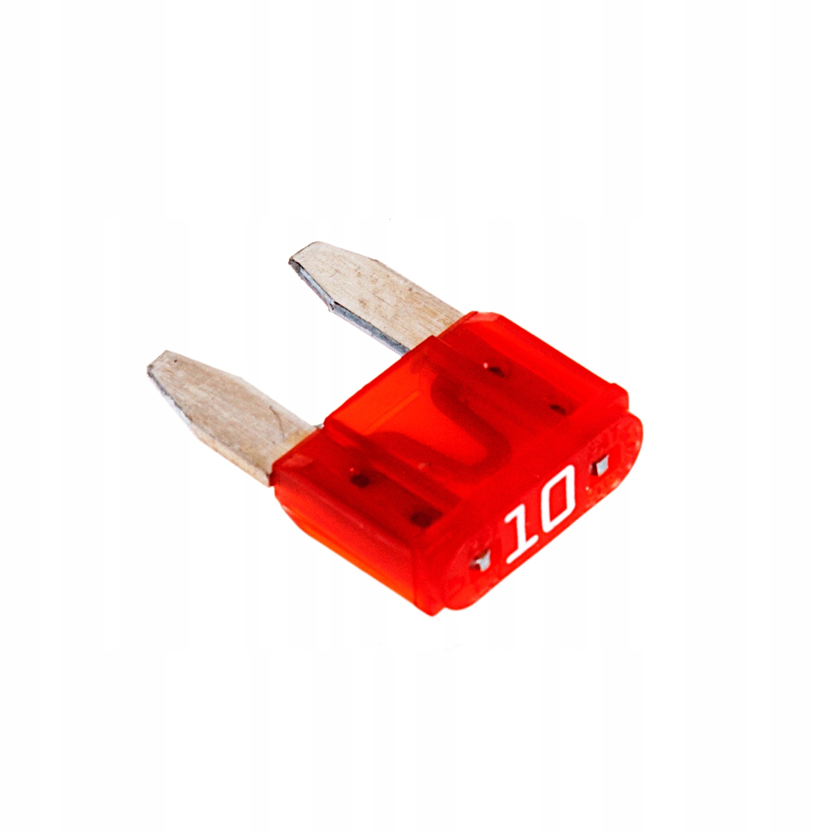 Bezpiecznik płaski 10A MINI 10,9x3,6x16,3mm