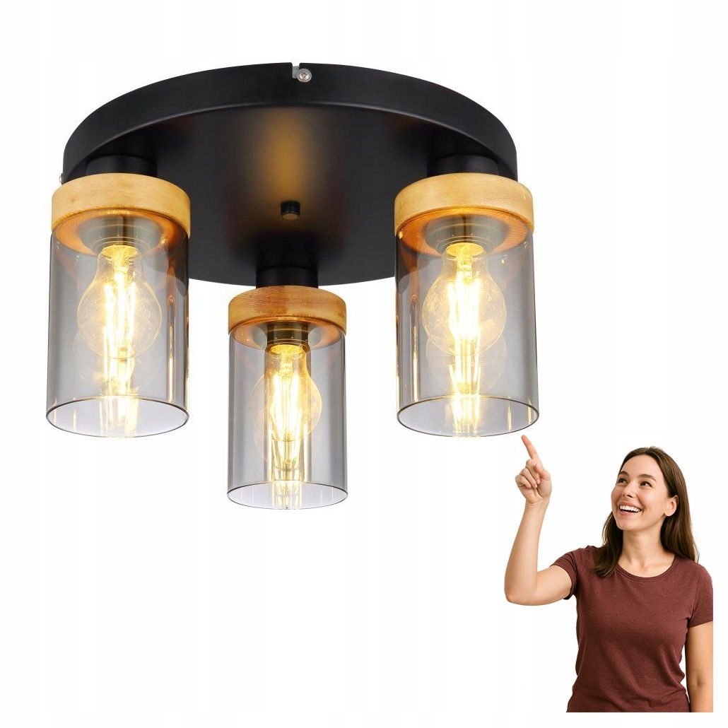 Stropná lampa Finca 15557-3D Globo