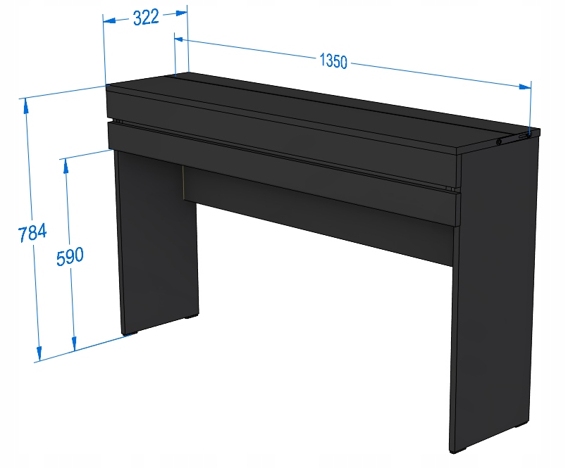 Statyw zamykany do Roland FP-30X Marka Podpiano