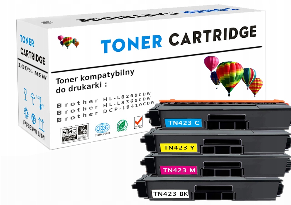 

4x tn421 do Brother HL-L8260CDW L8360CDW drukarki