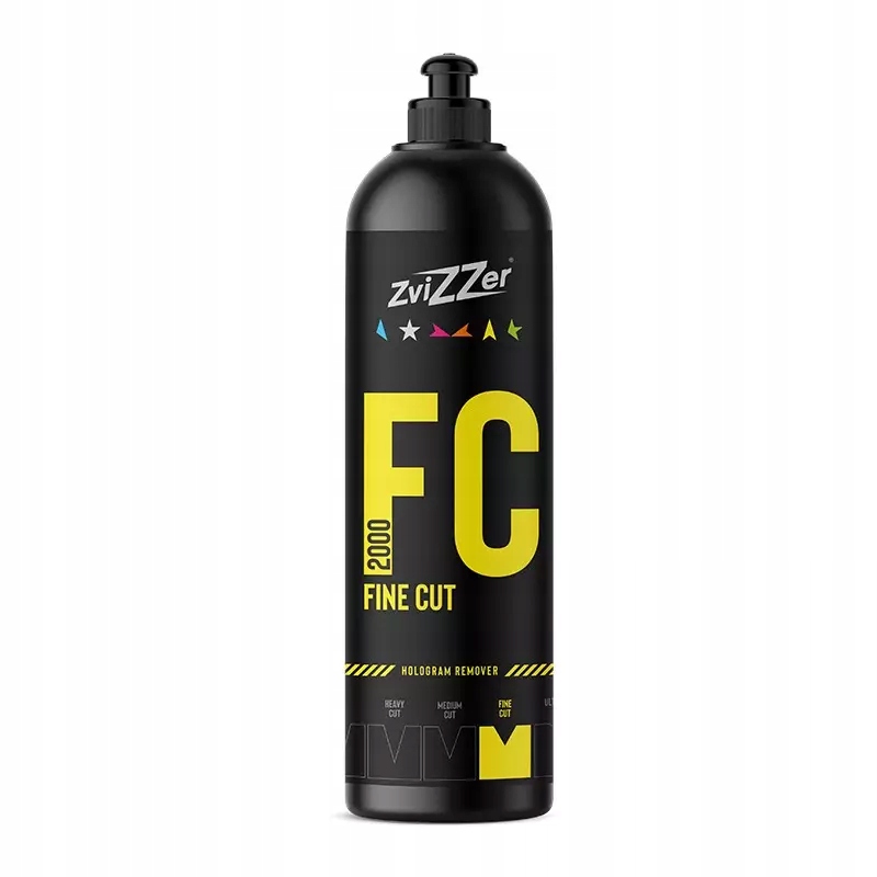 ZviZZer FC2000 Yellow Fine Cut 750ml Rodzaj polerowanie lakieru
