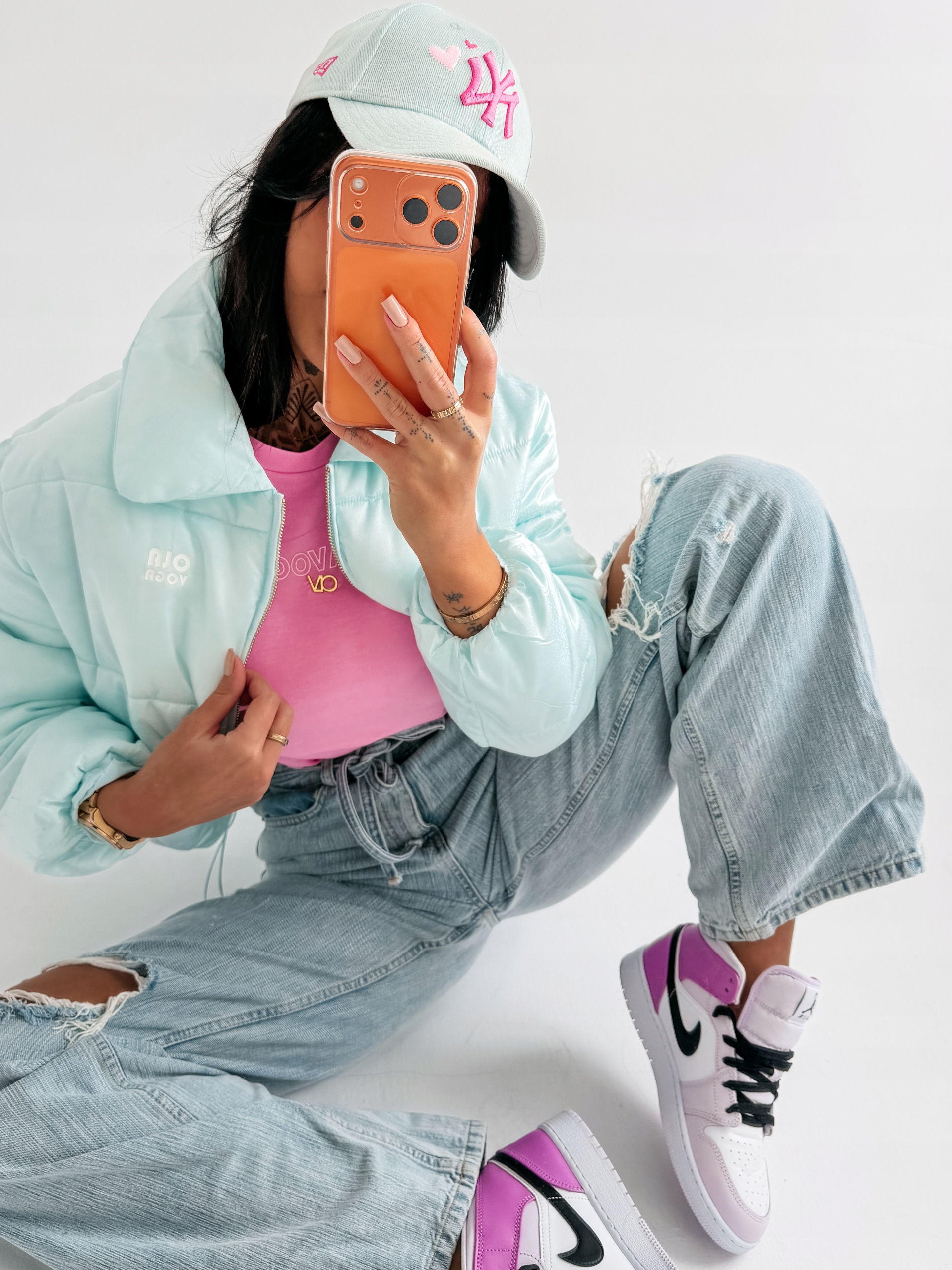 Kurtka Damska Yue O La Voga Miętowy L