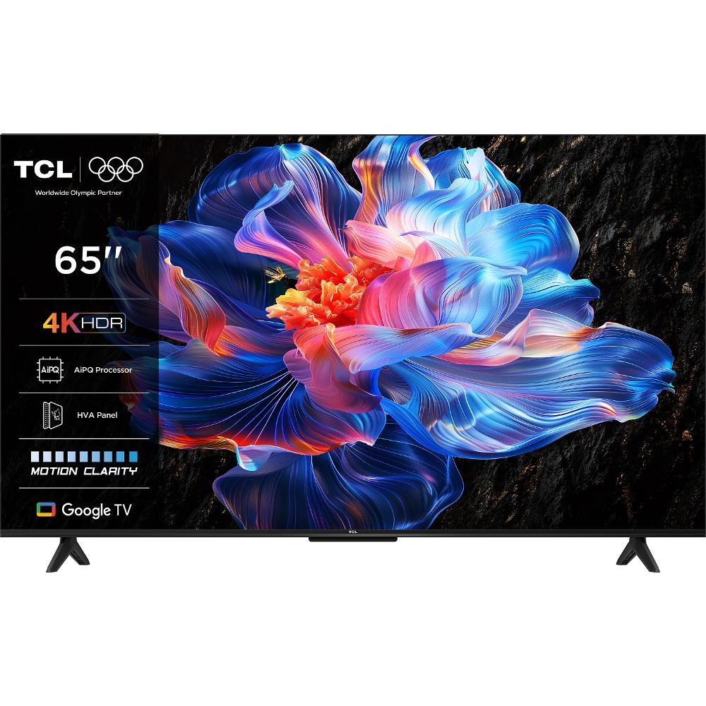 Telewizor 65 cali LED TCL 65V6C 4K UHD Google TV czarny
