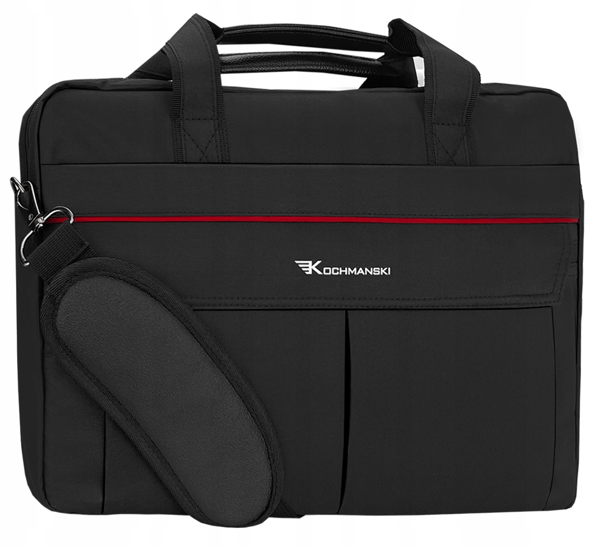 Torba na laptopa 15,6 cali męska damska Kochmanski czarna