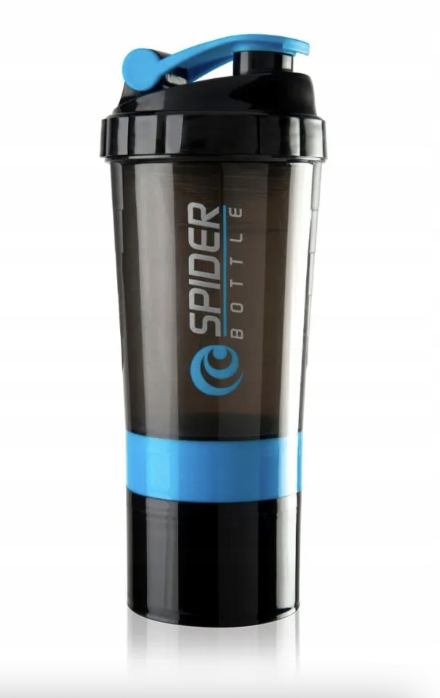 Shaker Spider Bottle 2Go 500 ml blue niebieski smartshake smart blender