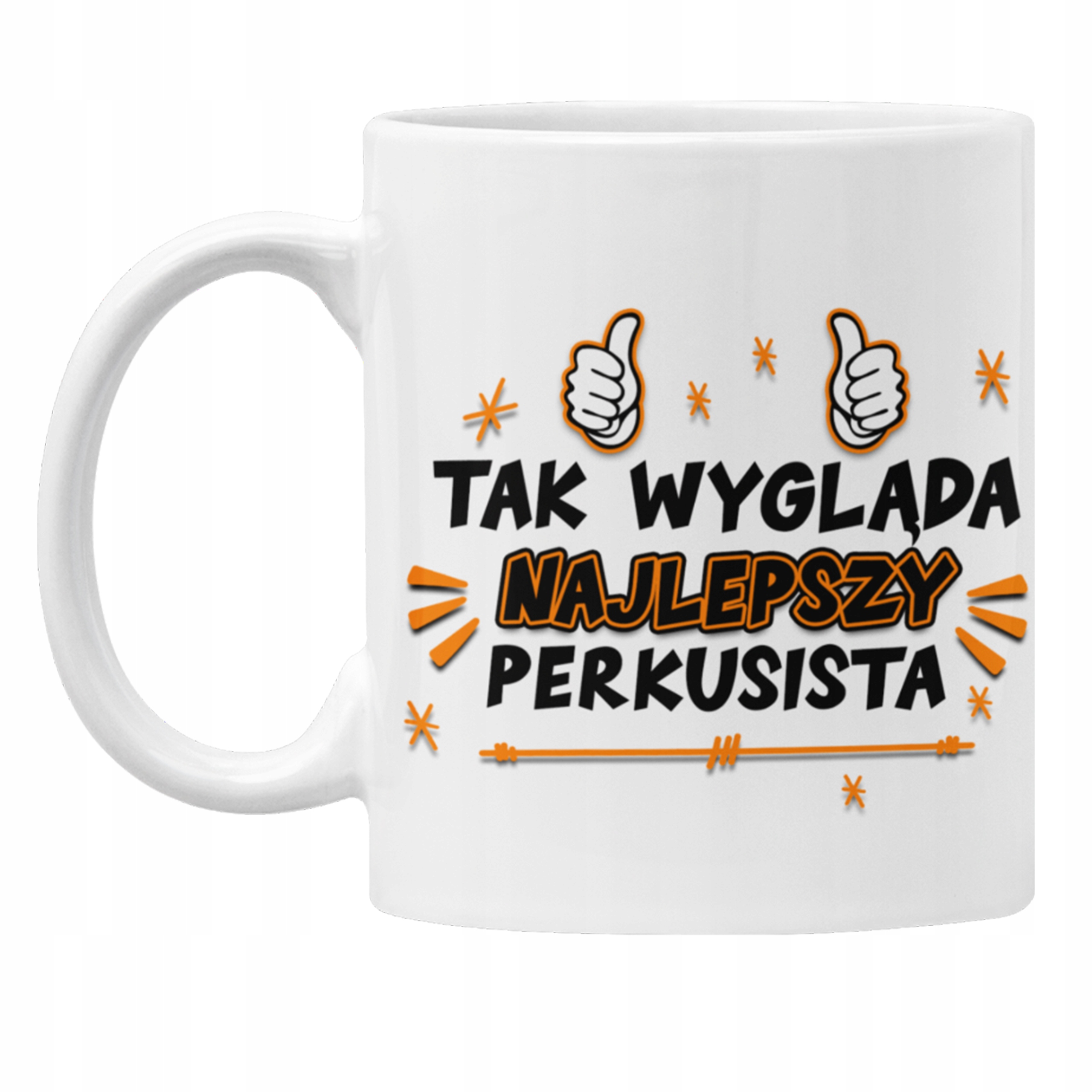 

Śmieszny kubek Perkusista dla perkusisty muzyka