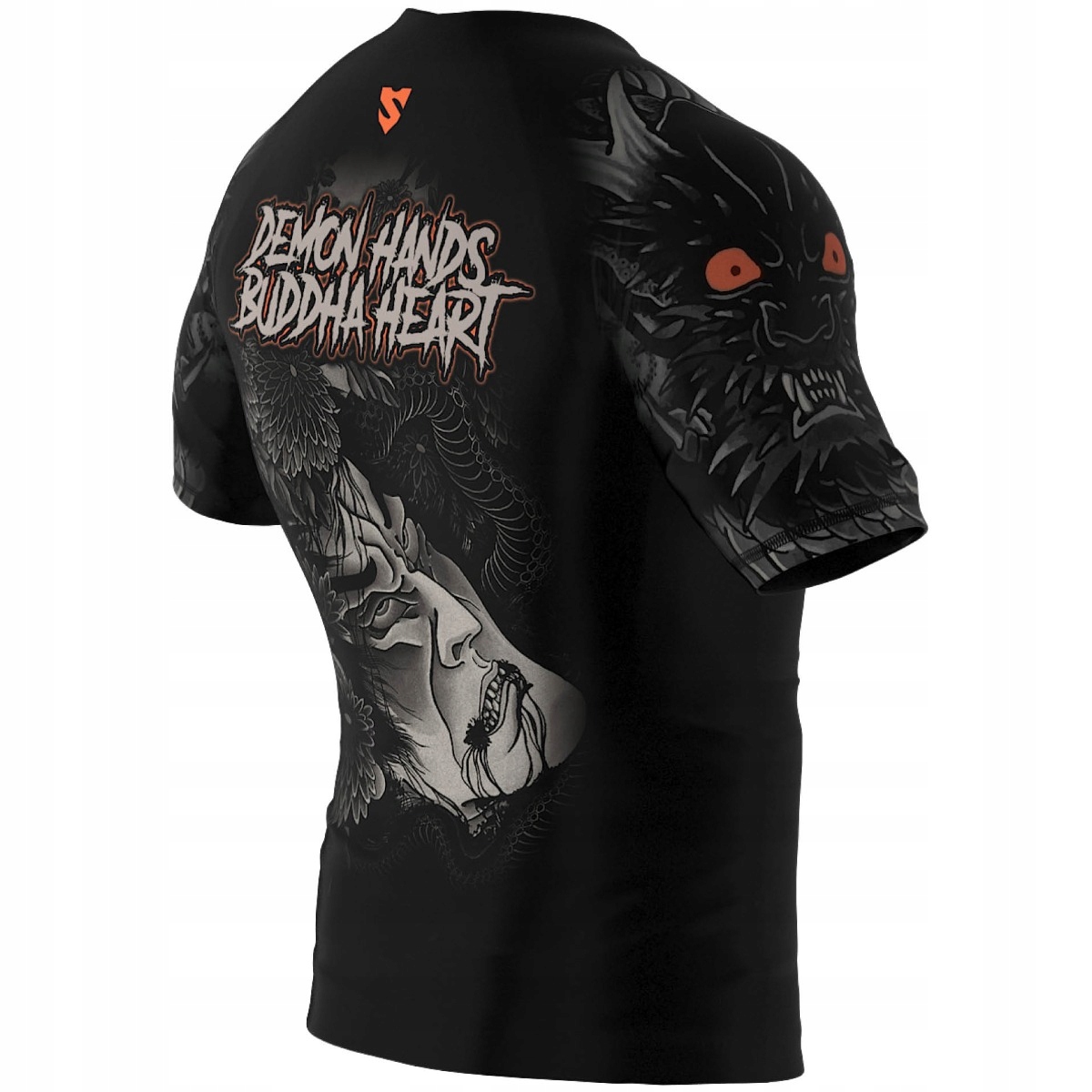RASHGUARD MĘSKI MMA BJJ SMMASH BUDDHA Kolekcja ORIGINALS
