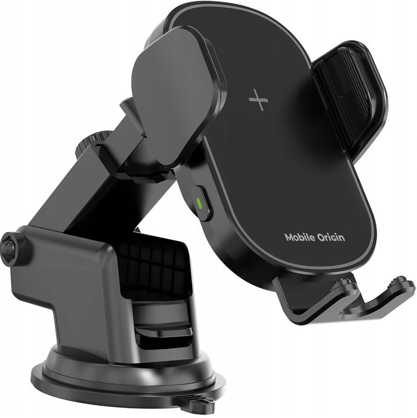 Uchwyt do samochodu Mobile Origin z ładowarką indukcyjną 15W na kokpit