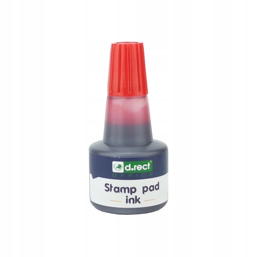 TUSZ DO PIECZĄTEK D.RECT CZERWONY 25ML_